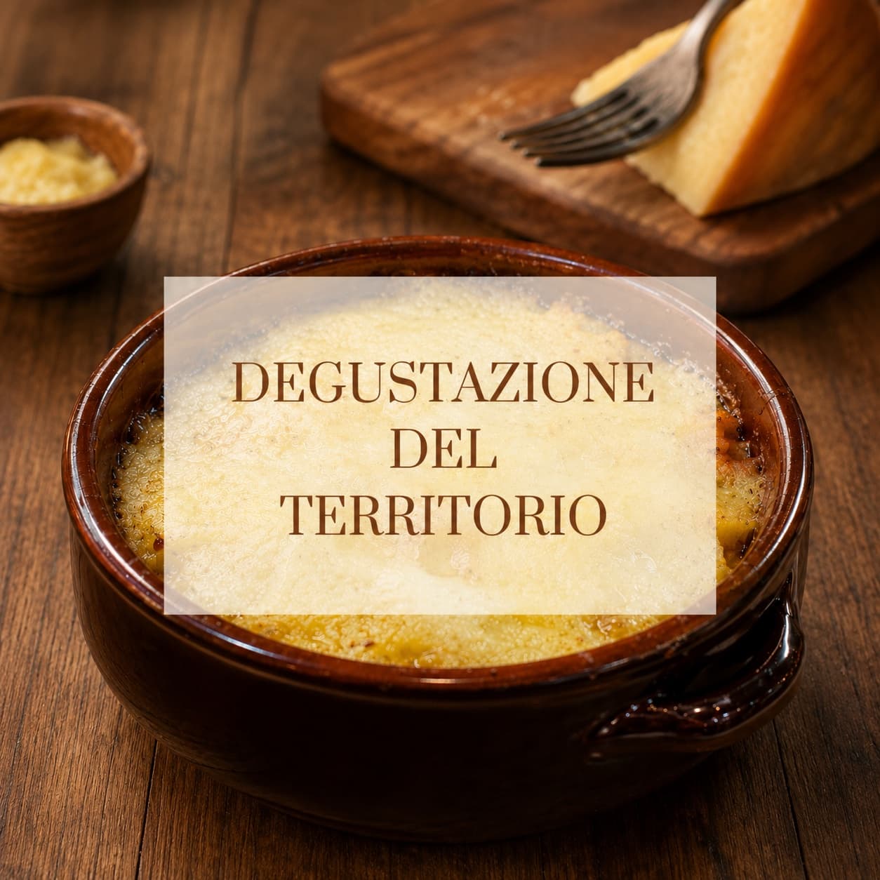 Un piatto della carta valdostana del Green Park, formula Degustazione del Territorio
