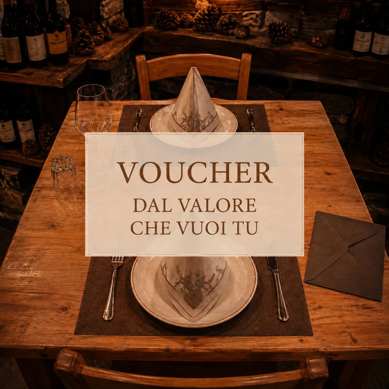 Il buono regalo del Ristorante Green Park, a valore libero